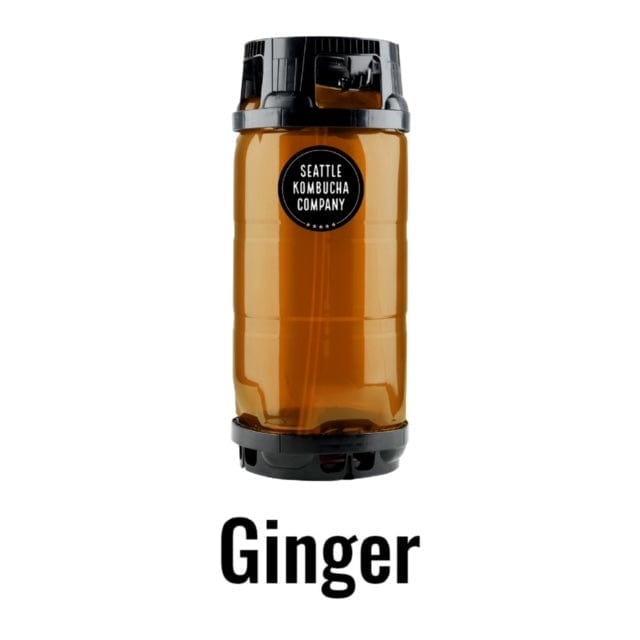 Ginger Seattle Kombucha Company 5 Gallon Keg Image