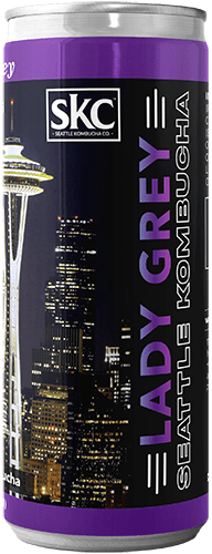 Lady Grey Seattle Kombucha Company Local Hero Product Image Flavor 12 oz cans