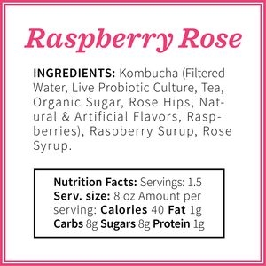 * RASPBERRY ROSE™ Kombucha