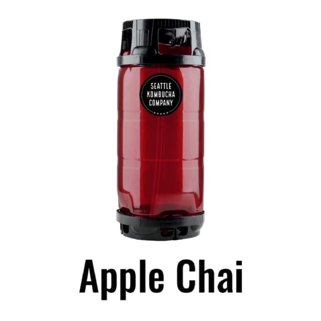 5 Gallon Keg of APPLE CHAI™ Kombucha - *Requires Kegerator