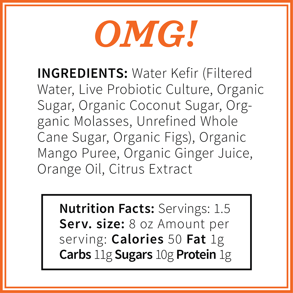 * OMG!™ Caffeine-Free Kefir Soda