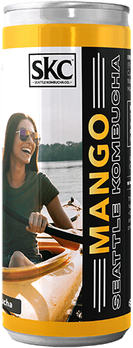 MANGO Fruit Forward Kombucha by Seattle Kombucha Company