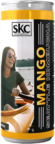 Mango Seattle Kombucha Company Local Hero Product Image Flavor 12 oz cans