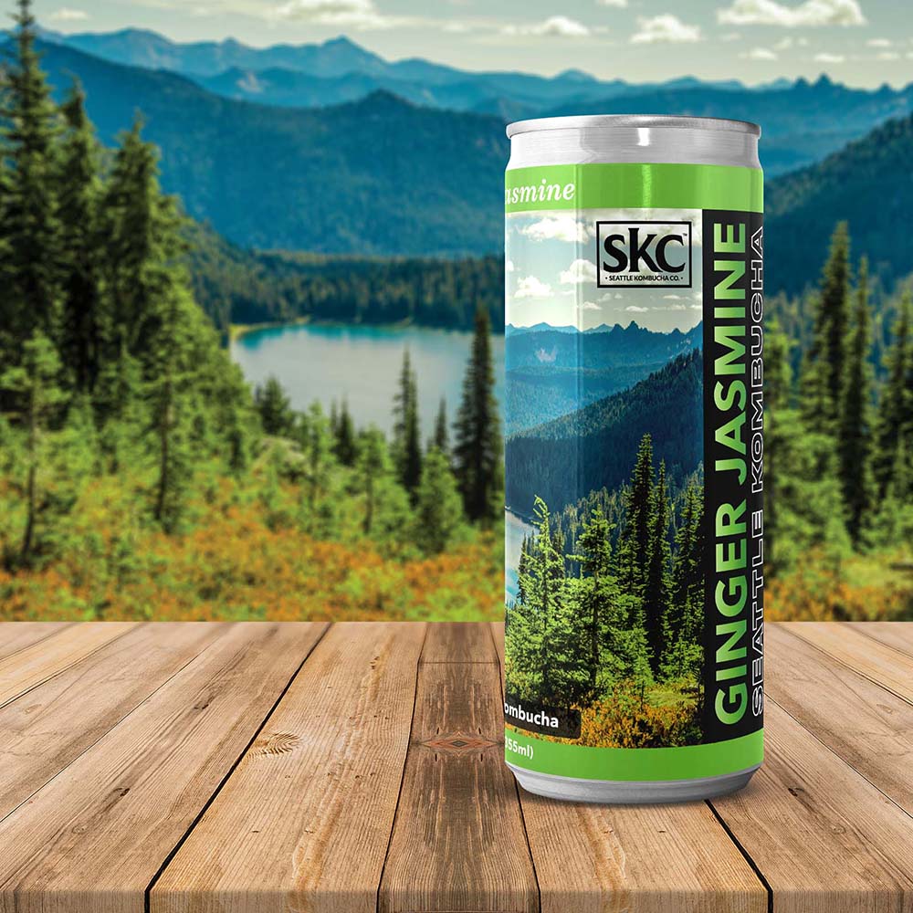 Ginger Jasmine Kombucha
